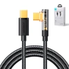 JOYROOM GAMINGOWY KABEL USB-C DO USB-C 100W 1.2M KĄTOWY DO TELEFONÓW GIER