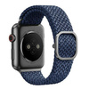 UNIQ pasek Aspen Apple Watch 40/38/41mm Series 4/5/6/7/8/SE/SE2 Braided niebieski/oxford blue