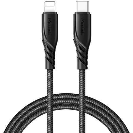 Kabel do telefonu Mcdodo USB typ C do Iphone, PD 20W 1,2M czarny