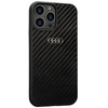 Etui Audi Carbon Fiber na iPhone 13 Pro Max 6.7" - czarne AU-TPUPCIP13PM-R8/D2-BK