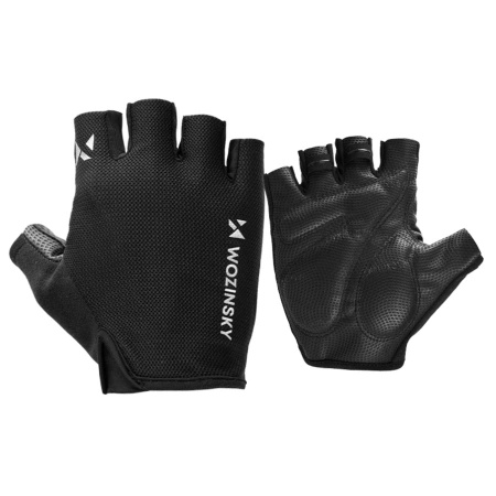 Rękawiczki rowerowe Wozinsky WRR-01XL rozmiar XL - czarne