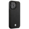 BMW BMHCP14L22RFGK iPhone 14 Pro 6.1" czarny/black Leather Diamond Pattern