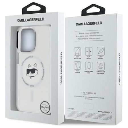 KARL LAGERFELD ETUI KLHMP13LHLSCHH DO IPHONE 13 PRO 6.1 Z DO MAGSAFE