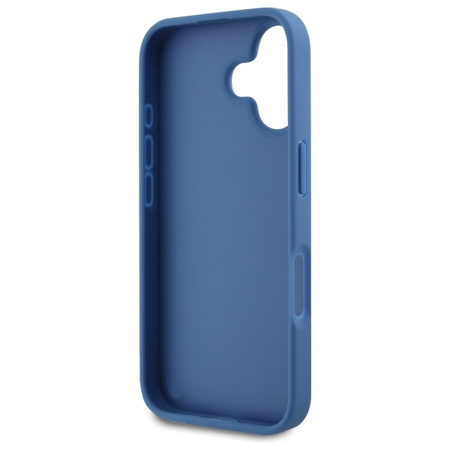 Guess GUHCP16SP4TDSCPB iPhone 166.1 niebieski/blue hardcase Leather Metal Logo Strass Crossbody