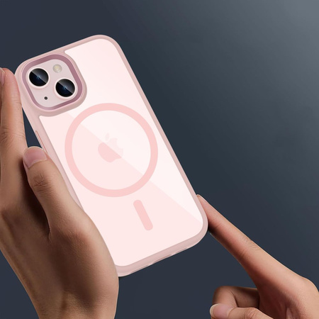 TECH-PROTECT ETUI MAGMAT DO MAGSAFE DO IPHONE 15 OCHRONA Z FUNKCJĄ