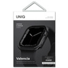 UNIQ etui Valencia Apple Watch Series 4/5/6/7/8/SE/SE2 45/44mm. grafitowy/graphite