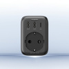 Ładowarka sieciowa 30W (2xUSB/USB C/AC) / adapter EU - EU 13A Ugreen CD314 - czarna