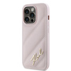 KARL LAGERFELD ETUI HARDCASE DO IPHONE 14 PRO 6,1 KLHCP14LPQDSMGP DIAGONAL