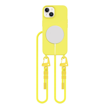 TECH-PROTECT MAGNECKLACE DO MAGSAFE DO IPHONE 15 Z ŁADOWANIEM MAGNETYCZNYM