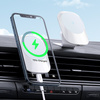 Uchwyt samochodowy Mcdodo z ładowarką magnetyczną do iPhone 12 13 biały