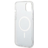 Guess zestaw ładowarka MagSafe + etui do iPhone 14 Plus 6,7" czarne 4G Print (GUBPP14MH4EACSK)