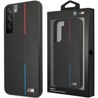 Etui BMW BMHCS22MTRTBK S22+ S906 czarny/black hardcase M Collection Triangles