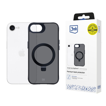 3MK SMOKE CASE MAG&STAND DO APPLE IPHONE 16E OCHRONA Z MAGNETYCZNYM STANDEM