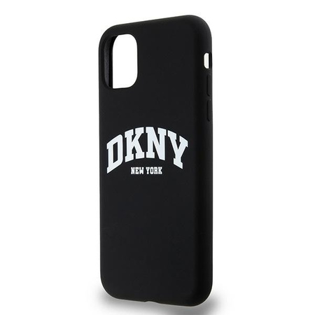 DKNY ETUI HARDCASE DO IPHONE 11 XR 6.1 Z LIQUID SILICONE DO MAGSAFE BIAŁE