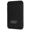 AUDI ETUI DO MAGSAFE IPHONE 15 14 13 12 WALLET Z MIEJSCEM NA KARTY SKÓRZANE