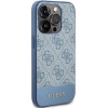 Etui Guess 4G Stripe Collection na iPhone 15 Pro Max - niebieskie