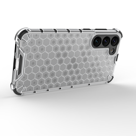 Honeycomb etui do Samsung Galaxy S23+ pancerny hybrydowy pokrowiec czarne