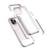 HURTEL SPRING ARMOR POKROWIEC PANCERNY DO IPHONE 12 MINI ŻELOWY Z RAMKĄ