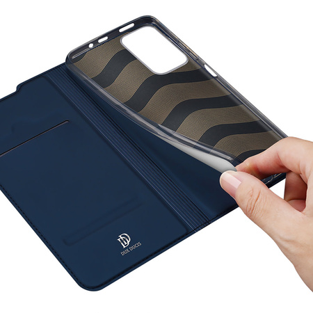 Dux Ducis Skin Pro kabura etui pokrowiec z klapką Xiaomi Redmi Note 11 Pro+ 5G (China) / 11 Pro 5G (China) / Mi11i HyperCharge / POCO X4 NFC niebieski
