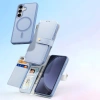 DUX DUCIS POKROWIEC SKÓRZANY DO SAMSUNG GALAXY S25+ Z ODŁĄCZANYM PORTFELEM