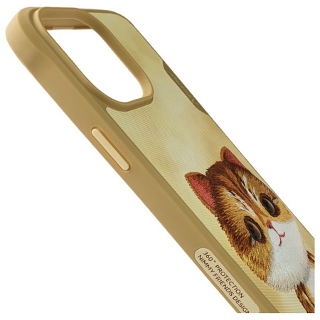 NIMMY ETUI DO IPHONE 15 PRO MAX 6.7 BIG EYED PET 2.0 CAT Z OCHRONĄ TELEFONU