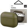 UNIQ etui Terra AirPods Pro Genuine Leather oliwkowy/olive