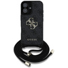 GUESS ETUI TPU DO IPHONE 16 4G BIG LOGO NA RAMIĘ Z BŁYSZCZĄCYM AKCENTEM