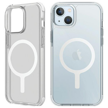 UNIQ etui LifePro Xtreme iPhone 15 Plus 6.7" Magclick Charging przeźroczysty/frost clear