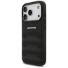 MERCEDES ETUI AMG LEATHER DEBOSSED LINES LOGO DO IPHONE 17 PRO LUKSUSOWE