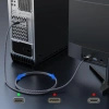 Kabel Wozinsky WPS-16AYL1S DisplayPort 2.1 Certyfikowany VESA 80 Gb/s 16K@60Hz 8K@120Hz 4K@240Hz HDR HDCP DSC 1m - czarny