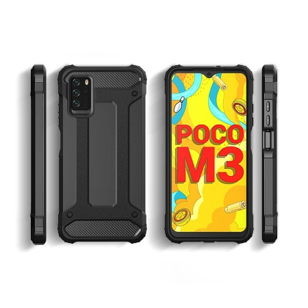 HURTEL POKROWIEC PANCERNY DO XIAOMI REDMI NOTE 10 5G POCO M3 PRO HYBRYDOWE