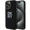 DKNY POKROWIEC DO IPHONE 15 PRO MAX 6.7 LIQUID SILICONE Z LOGO METALOWYM