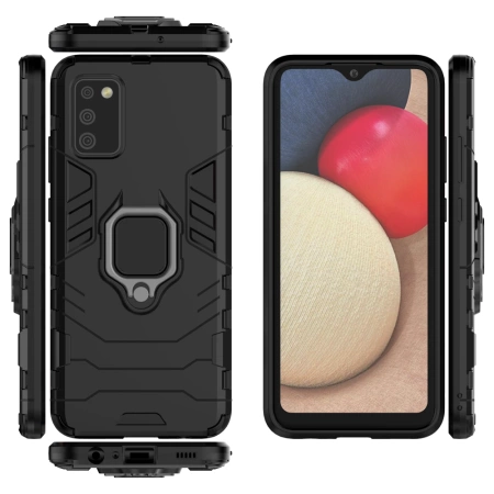 HURTEL HYBRYDOWE ETUI POKROWIEC DO SAMSUNG GALAXY A03S WZMOCNIONE KRAWĘDZIE