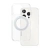 Etui CARE by PanzerGlass Kickstand Case MagSafe na iPhone 15 Pro - srebrne