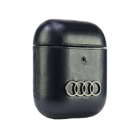 AUDI SKÓRZANE ETUI DO AIRPODS 1 2 Z LOGO CASE OCHRONNE WYSOKIEJ JAKOŚCI