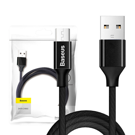 BASEUS KABEL USB DO MICRO USB YIVEN 1.5M 2A DO TELEFONÓW I URZĄDZEŃ DO 2A