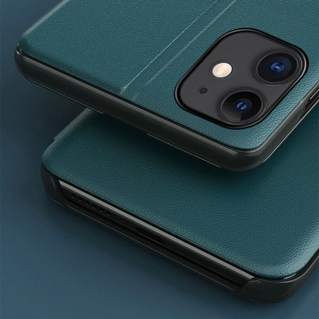 HURTEL ECO LEATHER VIEW CASE POKROWIEC DO IPHONE 13 PRO Z KLAPKĄ I OCHRONĄ
