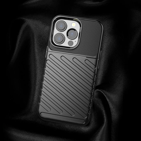 THUNDER CASE ELASTYCZNE PANCERNE ETUI DO IPHONE 13 PRO ODPOWIEDNIA OCHRONA