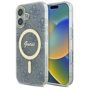 GUESS ETUI HARD CASE DO IPHONE 16 6.1 DO MAGSAFE Z 4G I IMPRINT TECHNOLOGIA