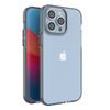 Spring Case etui iPhone 14 Pro Max silikonowy pokrowiec z ramką czarne