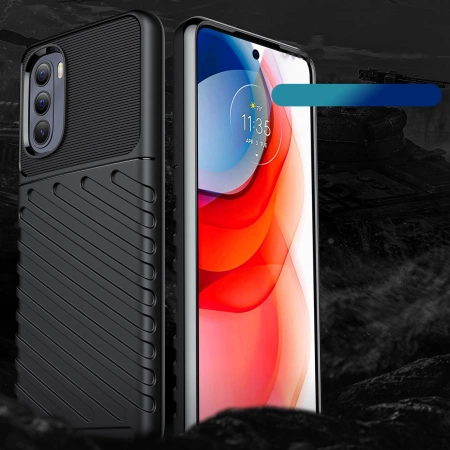 HURTEL THUNDER CASE ELASTYCZNE ETUI PANCERNE DO MOTOROLA MOTO G STYLUS 2022