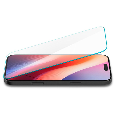 SPIGEN SZKŁO HARTOWANE GLAS.TR SLIM DO IPHONE 15 16 Z OCHRONĄ WYSOKĄ