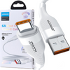 Joyroom kabel USB - USB Typ C do szybkiego ładowania / transmisji danych 6A 1m biały (S-1060M12)