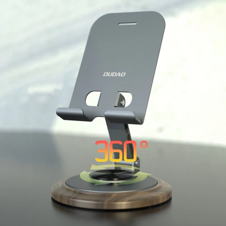 DUDAO PODSTAWKA DO TELEFONU F17M METALOWA DO IPHONE 12 13 14 Z OBROTEM 360°
