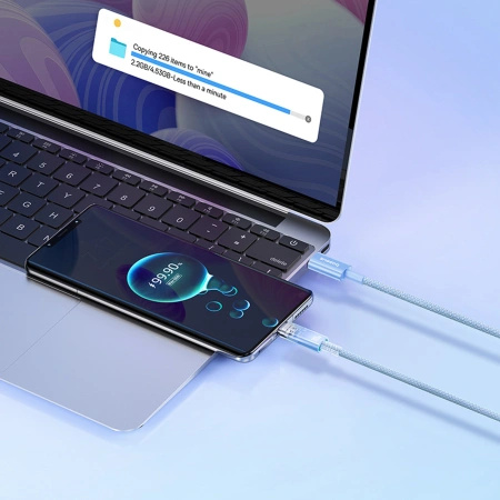 BASEUS PRZEWÓD USB-C 100W DO LAPTOP TELEFON INTELIGENTNY MONITOR