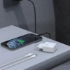 Ładowarka sieciowa Dudao A26LEU PD 20W GaN USB-C z kablem USB-C - Lightning - czarna