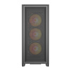 Obudowa komputerowa DARKFLASH AIRNOVA + 3 wentylatory (czarna)