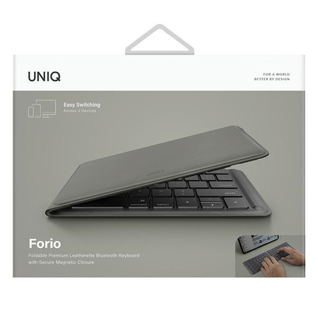 UNIQ Forio składana klawiatura Bluetoothzielony/lichen green