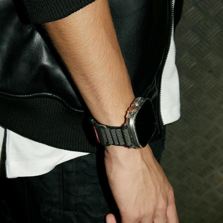 Skinarma pasek Kobu Apple Watch Ultra    49/46/45/44mm oliwkowy/olive
