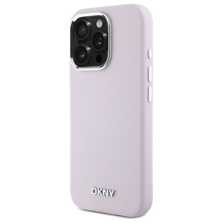 DKNY ETUI DO IPHONE 16 PRO MAX 6.9 DO MAGSAFE LIQUID SILICONE SMALL METAL